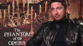 Gerard Butler The Phantom of the Opera Interview [upl. by Michael]