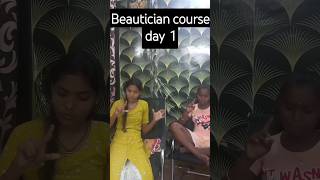 Beautician course Day1 beauticiancoursewithmanisha beauticiancousefree [upl. by Jedediah]