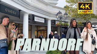 PARNDORF DESIGNER OUTLET TOUR 4K🇦🇹  PRADA BURBERRY VALENTINO GUCCI MONCLER VERSACE 👜👠 [upl. by Araid866]