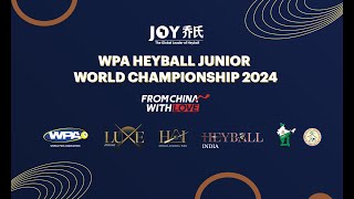 LAST 16  Li Ryan vs Mayank Karthik  WPA HEYBALL JUNIOR WORLD CHAMPIONSHIP 2024 [upl. by Jehial926]