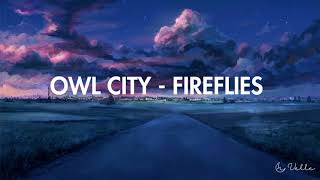 Owl City  Fireflies Lyrics [upl. by Ahsekan804]