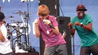 justin bieber performing One Time live [upl. by Ianahs]