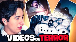 REACCIONANDO A VIDEOS DE TERROR [upl. by Anastasie]