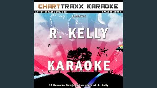 Playas Only Karaoke Version In the Style of R Kelly [upl. by Robena]