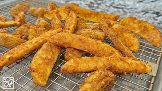 KFC Copycat Crispy Potato Wedges [upl. by Eimmak]