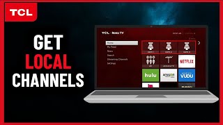 How To Get Local Channels On TCL Smart TV  Step By Step 2024 [upl. by Ahsahtan]