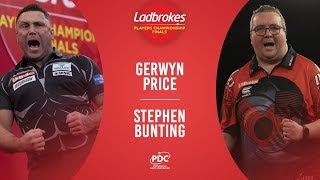 2019 Players Championship Finals Quarter Final Price vs Bunting [upl. by Sirac]