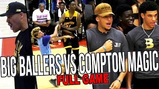 LaMelo Ball amp Big Ballers VS Compton Magic REMATCH FULL GAME HIGHLIGHTS Lonzo James Harden amp More [upl. by Dickens985]