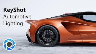 KeyShot Realistic Automotive Lighting in 10 Minutes  Beginner Tutorial [upl. by Leirea]