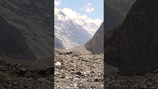 The cloud passing over snowcapped mountainsamazing landscapeshort [upl. by Aneryc]