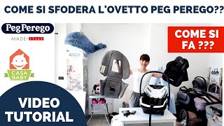 COME SI SFODERA LOVETTO PEG PEREGO VIDEO TUTORIAL [upl. by Macknair]