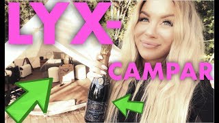 vlogg LYXIGASTE CAMPINGEN ⛺ glamping [upl. by Grosberg]