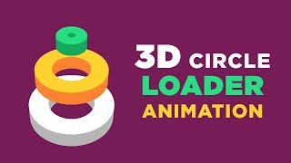 How to create 3D Circle Loop Animation in After Effects Tutorial [upl. by Sloan974]