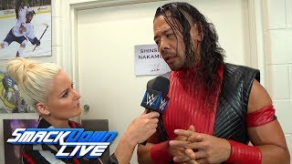 Shinsuke Nakamura promises to close Jeff Hardys eyes SmackDown LIVE June 19 2018 [upl. by Salena]