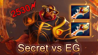 EternalEnvy best Ember Spirit Rapiers gaming — Secret vs EG [upl. by Ahsuoj]