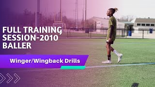 2010 Richmond United Baller  Winger  Fullback Drills  Technical Session [upl. by Nilcaj957]