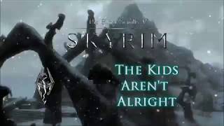 Skyrim SE  The Kids Arent Alright and Vilja in Skyrim [upl. by Analart]