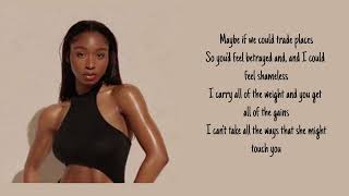 Normani  Fair Lyrics [upl. by Pacien]