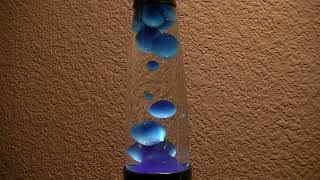 Lava Lamp Blue Relaxing Soothing 3 Hours [upl. by Ikairik]