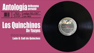 LOS QUINCHINOS DE YAUYOS  Sali de Quinches  Disco de Vinilo 33RPM  Huayno [upl. by Jasen412]