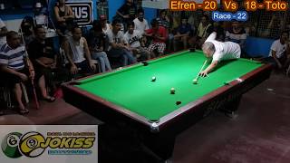 5 Ronel Nalaunan Toto Aklan Vs Efren quotBataquot Reyes Cainta Rizal [upl. by Aiam]