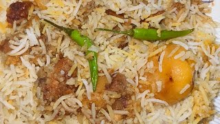 Shahi Dum Biryani Hyderabadi Style Biryani 🤤🤤🤤 [upl. by Aicinoid]