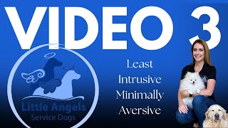 Video 3 Least Intrusive Minimally Aversive [upl. by Ajiam194]