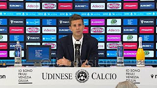 THIAGO MOTTA post UdineseJuve 02 conferenza stampa quotKoopmeiners speciale non riesco a toglierloquot [upl. by Beata]