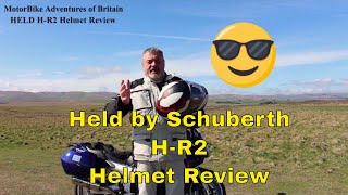 Held HR2 Helmet review  Held by Schuberth [upl. by Ayerim937]