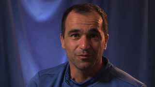 Roberto Martinez addresses the Everton fans [upl. by Merce]