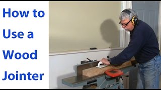 How to Use a Wood Jointer Woodworking for Beginners 3  Woodworkweb [upl. by Nueovas]