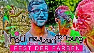 Festival of Colors  Holi Fest Der Farben Neubrandenburg 2013  Official Aftermovie [upl. by Wickner418]