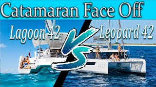 Catamaran sailing comparison Lagoon catamarans or leopard catamarans [upl. by Glendon940]