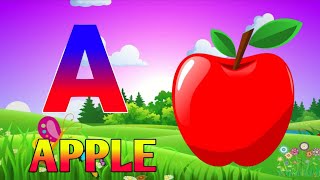 Phonics Song 2 with TWO Words in 3D  A For Apple  ABC Alphabet Songs 13 [upl. by Quiteria201]