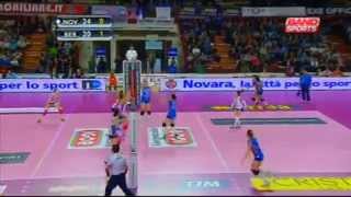 QF  JG01  Novara x Bergamo  Italiano de Vôlei Feminino 201415 [upl. by Thera]