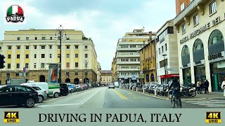 Driving in Padua Padova Italy Italien  4K UHD  Driving Tour  A Full Drive through Padua [upl. by Yenor]