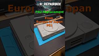 Replacing the power supply in the Japanese version of Playstation 1 retrogaming repair retro ps1 [upl. by Nahoj]