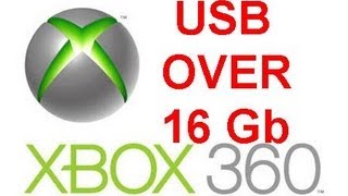 Big capacity USB drive to XBOX360 [upl. by Truc]