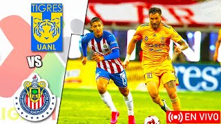 Tigres UANL 11 Chivas Guadalajara  LIGA MXApertura Jornada 5 [upl. by Enomar859]