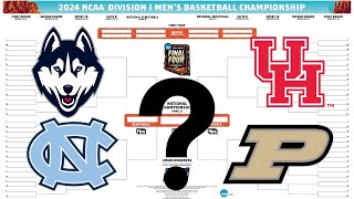 2024 MARCH MADNESS PREDICTIONS [upl. by Cahn]