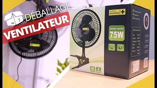 Déballage du Ventilateur Profan Garden HighPro 20cm  75W [upl. by Geraldina266]