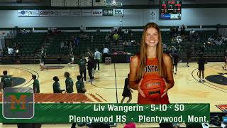 Montana Tech Womens Basketball vs MSU Northern 12524 [upl. by Entroc]