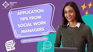 Application Tips from Social Work Managers [upl. by Arakihc]