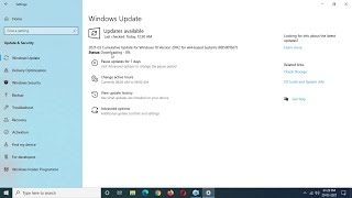 Windows 10 Cumulative Update For Version 20H2  Important Optional Quality Update [upl. by Bab]