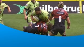 Alex Corbisiero Northampton Saints highlights [upl. by Jereld]