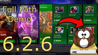 Full Run Through of 626 Round Two  Easy Path  2024  MCOC [upl. by Narra]