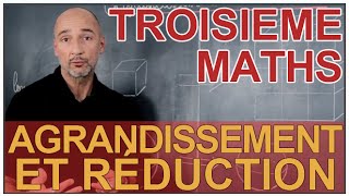 Agrandissement amp réduction  Maths 3e  Les Bons Profs [upl. by Atled]