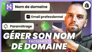 INSTALLER VOTRE NOM DE DOMAINE SUR SHOPIFY en 10 minutes avec Hostinger [upl. by Seaver917]