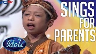 Boy Sings His Heart Out For Parents  Emotional Performance On Indonesian Idol Junior [upl. by Oz247]