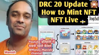 Drc20 Update  Nft market Live  How to Buy Nft What are Dogelabs packsdogecoin [upl. by Anniken]